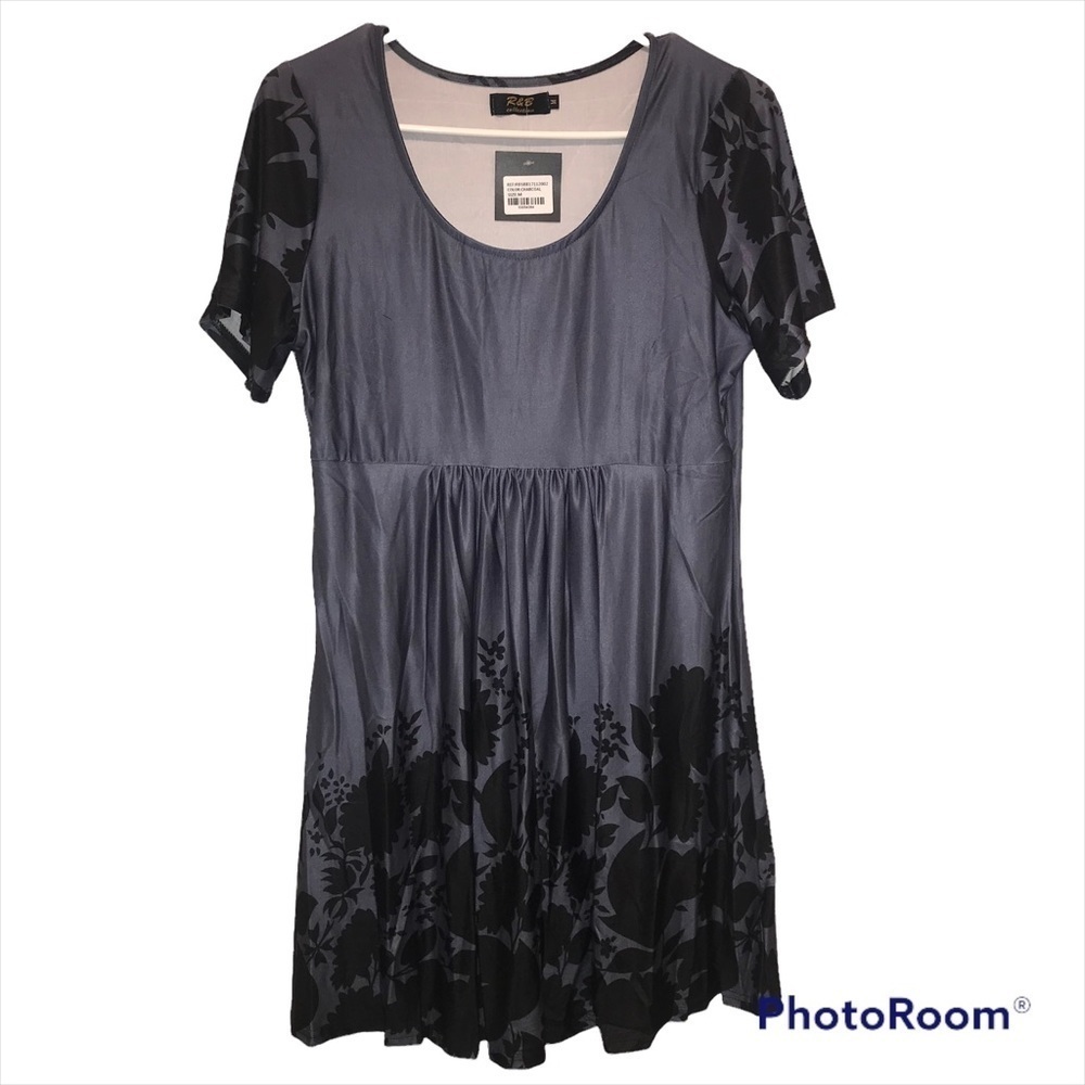 R&B charcoal dress